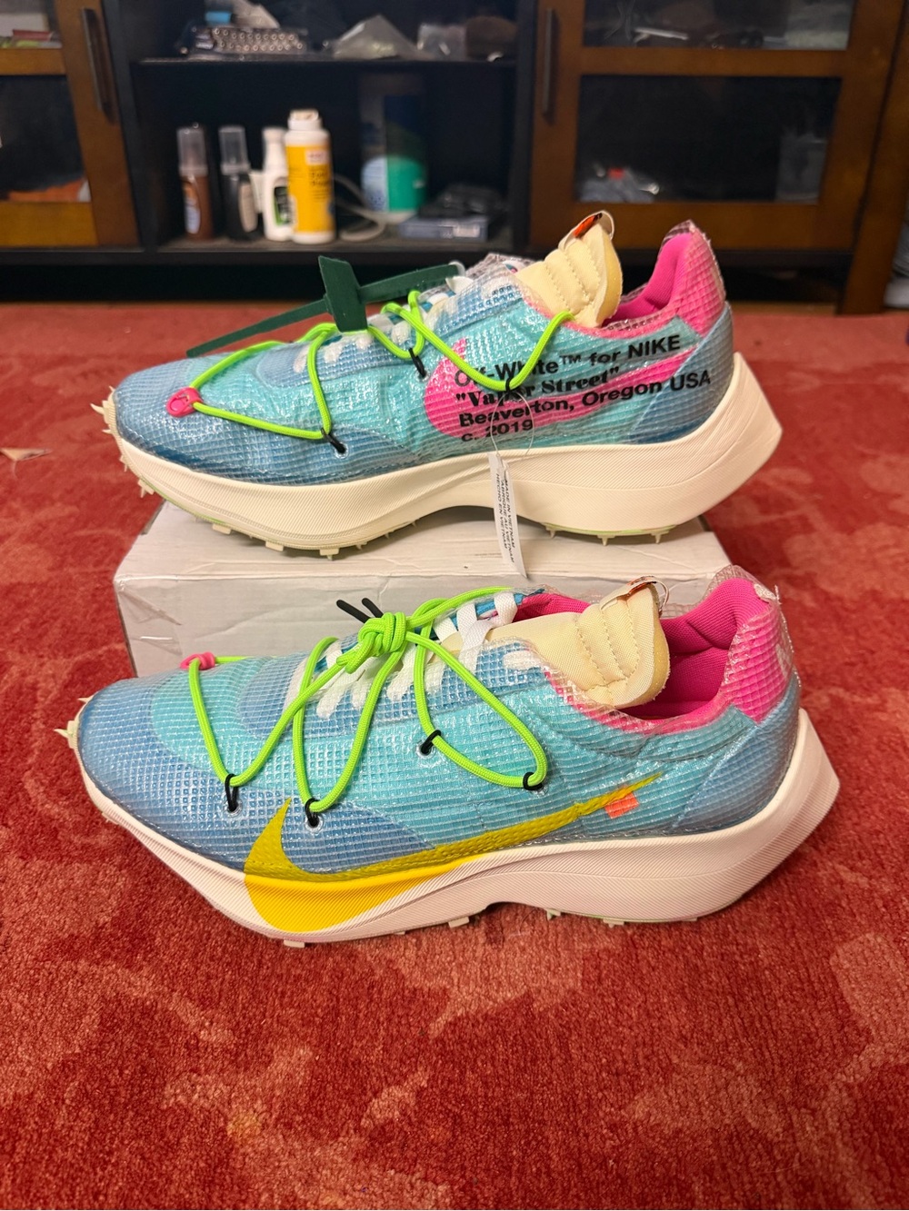 Nike x Off-White Vapor Street 'Polarized Blue